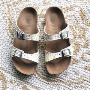 FLORAL BIRKENSTOCKS EUC